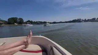Boating on the Pagan River Virginia #boating  #chesapeake #seizetheday #adventure #fast #river