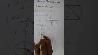 IOQM 2024 Consider an Isosceles triangle ABC with sides BC=30, CA=AB=20. Let D be the foot...