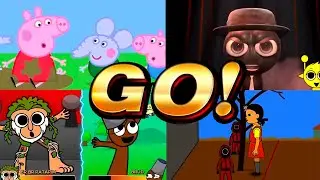 Peppa Pig vs Sprunki vs Italian Memes vs Squid Game Tiles Hop