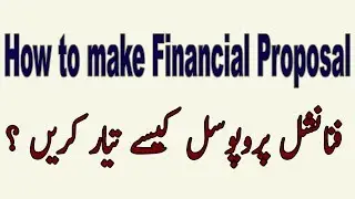 How to make a Financial Proposal-How to make a Quotation