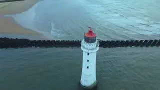 Fort Perch Rock & New Brighton Lighthouse Featuring Ocean Colour Scene, July 2023.