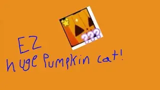 MY AMAZING OFFER FOR A PUMPKIN HUGE CAT! - Pet Simulator X (ROBLOX)