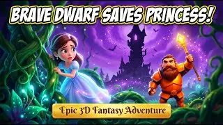 The Lost Princess and the Brave Dwarf | Fairy Tale Adventure