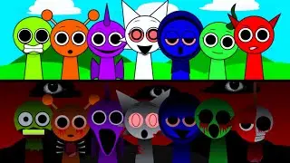 Sprunki Crack&ndash;SHOCK!!Simon Mysterious Disappearance!!😱😰Pinki Changed Color🤣A Fun & Exciting💥Vial Mod