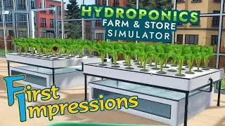 JUST SPINACH (Hydroponics Farm & Store Simulator First Impressions)