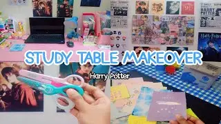 STUDY TABLE MAKEOVER 💗📖️🌼 | 2026 අලුත් අවුරුද්දට ලෑස්ති වෙමු 🐼☁️🍃 | සිංහල Vlog 🇱🇰❤️ #Study #sinhala