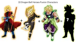 Top 20 Super Dragon Ball Heroes Best Fusion Characters