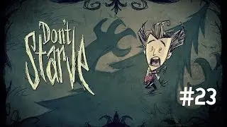 Don't Starve! With Dan Geez - Making a pig house! finally! :D!!!