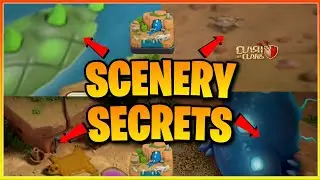 Primal Scenery Secret Update Hints | Primal Scenery Easter Eggs !! | Clash Of Clans New Scenery 🤩