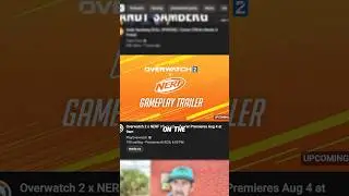 Overwatch 2 and Nerf Collab Trailer dropping next week! #overwatch #ow2 #gaming #nerf