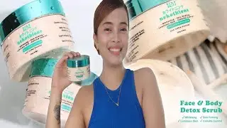 NEKOTHIONE DETOX SCRUB WHITENING AND CELLULITE CONTROL/ MY HONEST REVIEW! #nekothione #detoxscrub