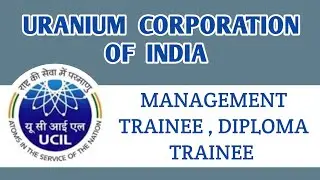 Uranium Corporations OF India 2025 || UCIL Recruitment Alert 🔥 Link Here 👇|| Salary 50000+ Apply Now
