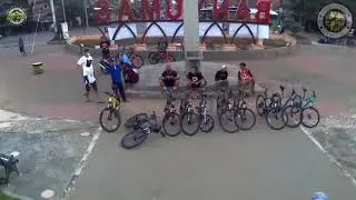 Bagi bagi masker bersama Sepeda Gowes Banyumas (SeGoMas)