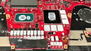 ASUS FX516 не включается. Как сделать профилактику и пролюбить RTX3060.