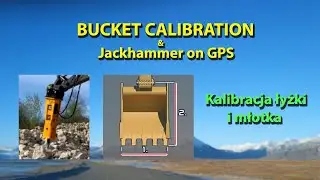 bucket calibration GPS system / Kalibracja łyżek System GPS