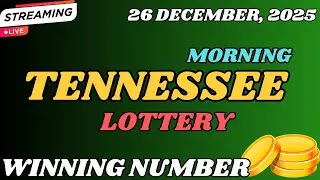 Tennessee Morning Lottery Results For - 26 Dec, 2025 - Cash 3 - Cash 4 - Powerball - Mega Millions