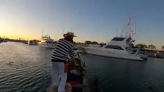 1-31-23 Rowing for the drone in Santa Ana winds