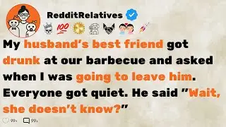 [FULL STORY] My husband's best friend got drunk at our barbecue and asked when I was going to...