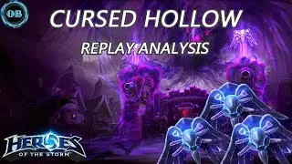 Heroes of the Storm Replay Analysis - Cursed Hollow - Master Team League