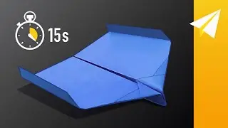 How to Make a Competition Winning Glider Paper Airplane &mdash;&nbsp;Bosklapper Lock by Jef Pauwels
