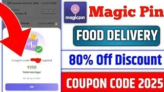 magic pin coupon code | magic pin get 80% off | magic pin food delivery offer | magic pin new offers