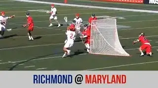 Maryland vs Richmond Lacrosse Highlights (2019 NCAA Lacrosse)