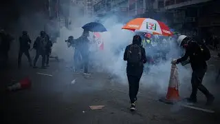 how to extinguish tear gas in 5 seconds  #teargas #願榮光歸香港