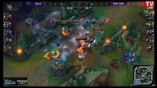 GEN vs KZ Highlights Game 1 LCK Playoff 2018 | Gen G Esports vs KingZone DragonX