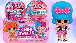 ASMR LOL Surprise Fashion Mini Sweets Surprise-O-Matic Magic Sand Gymnastics Dolls #unboxing