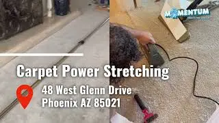 Carpet Power Stretching: 48 West Glenn Drive Phoenix AZ 85021 | Momentum Carpet & Floor Care, LLC.
