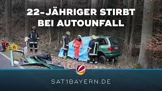 Schwerer Unfall bei Neustadt an der Aisch: 22-J&auml;hriger kommt ums Leben