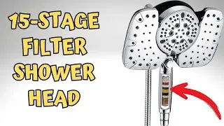 INAVAMZ 2-in-1 Shower Heads with Handheld Spray Combo: 10&rdquo; Rainfall Shower Head