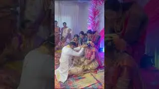 Telugu Wedding😍#telugu #wedding #rituals #trending #weddingdress #bride #shorts #viralvideo #2025