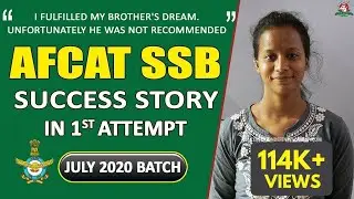 Can You FLY HIGH LIKE A WOMAN in Just 21 Days? | AFSB Success Story | Best AFCAT SSB Coaching