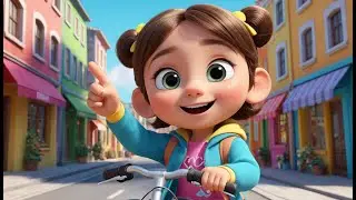 Bicycle Bell and Racing Feet | Fast & Fun Movement Song for Kids | Ride, Run, Rhyme!