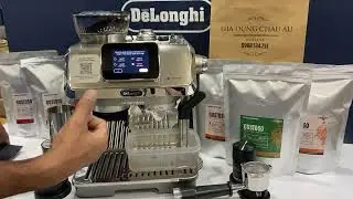 Video làm quen máy pha cà phê ngon Delonghi EC9455 .M quá xịn và đẳng cấp - Đặt hàng : 0988.534.751