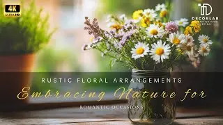 Rustic Floral Arrangements: Embracing Nature for Romantic Occasions