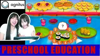 Agnitus Kids: Learn Math & ABC Preschool Education app | Learned math concepts with fun food play