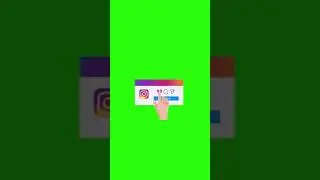 Instagram - Follow us Button Green Screen 🔥 #Shorts