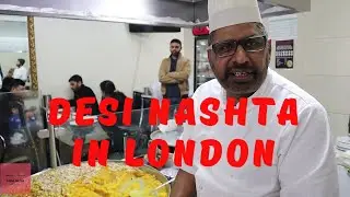 Desi Breakfast in London | Halwa Puri in London