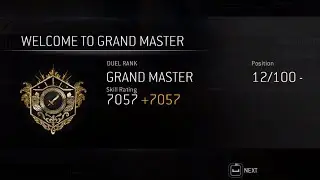 getting #12 grand master from unranked?