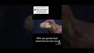 POV: you get the food quest and see a juvi in #pathoftitans