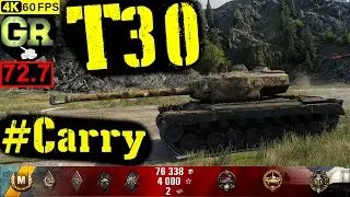 73_World of Tanks T30 WoT Replay - 6 Kills 6.1K DMG(Patch 1.4.0)
