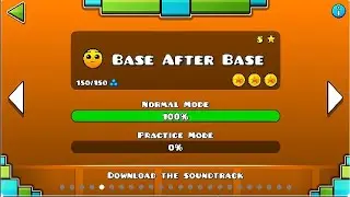 Geometry Dash Base After Base (All Coins)