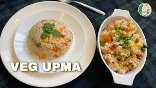 VEG UPMA  / वेज उपमा વેજ ઉપમા EASY QUICK  / Healthy BREAKFAST idea / Breakfast Recipes / Nashta
