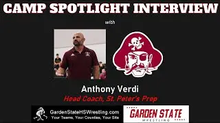 2025 Garden State Wrestling Camp Interview - Anthony Verdi of St. Peter's Prep