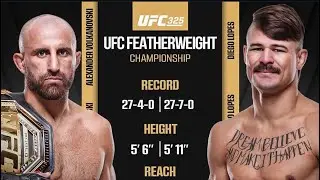 DÉBRIEF UFC 325 VOLKANOVSKI VS  LOPES 