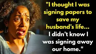 “I Thought I Was Signing Papers to Save My Husband… But It Was My Home He Took”