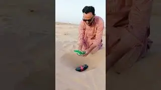 Storing Food & Cold Drink in Desert Sand &ndash; Natural Cooling Hack! #experiment #desert #lifehacks #fun