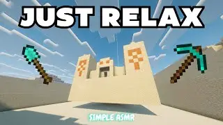 Minecraft ASMR - 🌵 Desert Temple Excavation